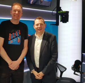 The Quiz Team founder Jez on Times Radio with host Matt Chorley